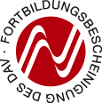 Logo - Fortbildungs­bescheinigung des DAV